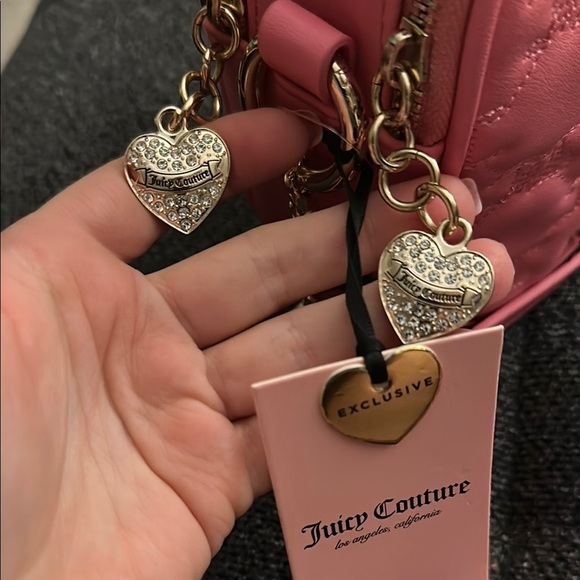 Juicy Couture Taking the always Camera Crossbody Bag Pink Lemonade - Picture 6 of 16